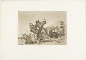 Cela aussi, planche 43 des Désastres de la guerre - Francisco Jose de Goya y Lucientes
