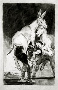 Toi qui ne peux pas - Francisco de Goya