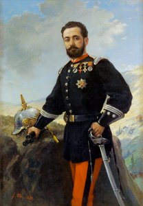 Portrait du colonel Francisco Enrique Contreras - Francisco Manuel Oller