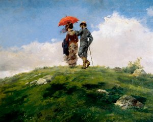 La montagne verte - Francisco Masriera y Manovens