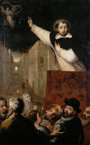 Sermon de Saint Vincent Ferrier, début du XVIIe siècle - Francisco Ribalta