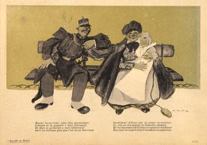 Marie! levez-vous, vous êtes paresseuse, caricature de L