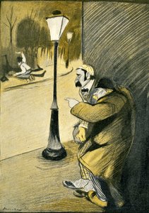Deux Anglais assistent à un coup de couteau en France, 1903 - Francisco Sancha y Lengo