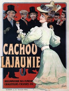 Cachou Lajaunie. Recommandé aux fumeurs, chauffeurs, cyclistes, etc. - Francisco Tamagno