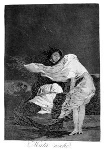 Une mauvaise nuit, 1799