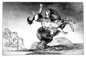 Cheval enlevé, 1819-1823