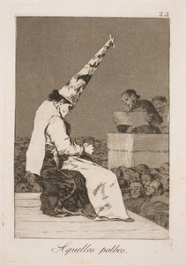 De la poussière vient la saleté - Francisco de Goya