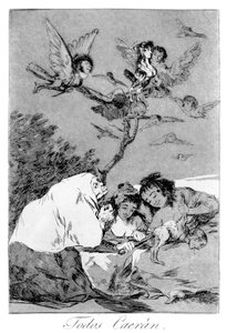 Tous tomberont, 1799 - Francisco de Goya
