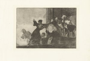 Pauvre folie - Francisco de Goya