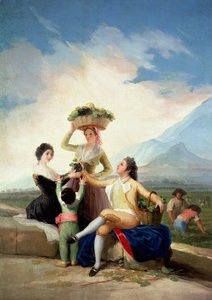 Automne, ou La Récolte des Raisins, 1786-87 - Francisco de Goya