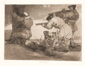 Barbare! (38) - Francisco de Goya