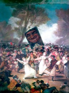 Corrida dans un village, 1812-1814 - Francisco de Goya