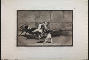 Corridas : Un Maure attrapé par un taureau dans l