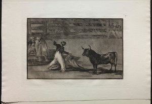 Corridas : Origine des harpons ou banderilles - Francisco de Goya