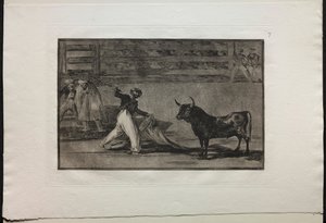 Corridas : Origine des harpons ou banderilles - Francisco de Goya