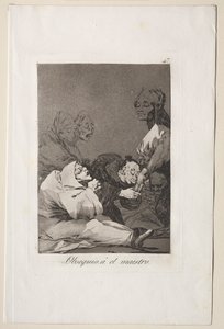 Caprichos : Un cadeau pour le maître - Francisco de Goya