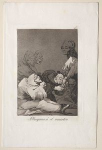 Caprichos : Un cadeau pour le maître - Francisco de Goya
