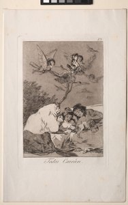 Caprichos: Tout tombera - Francisco de Goya