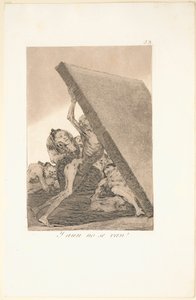 Caprichos : Et ils ne partent toujours pas ! - Francisco de Goya