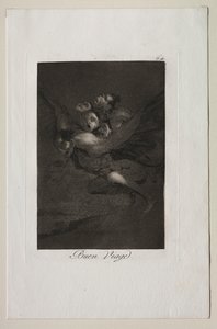 Caprices : Bon voyage ! - Francisco de Goya