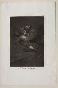 Caprichos: Bon Voyage! - Francisco de Goya