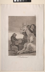 Caprichos : Bravo ! - Francisco de Goya