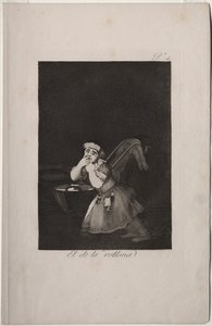 Caprichos : Le garçon de la nounou - Francisco de Goya