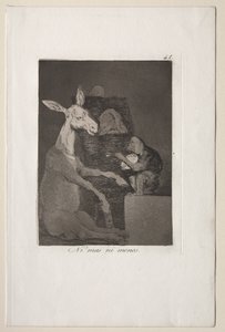 Caprichos : Ni plus ni moins - Francisco de Goya