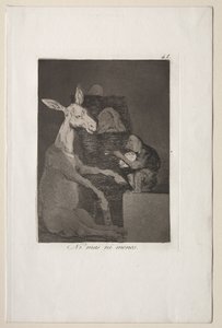 Caprichos : Ni plus ni moins - Francisco de Goya