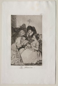 Caprichos : La Filiation - Francisco de Goya