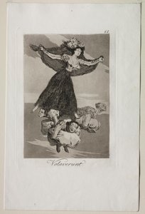Caprices : Ils se sont envolés - Francisco de Goya