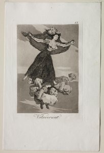 Caprichos : Ils ont volé - Francisco de Goya