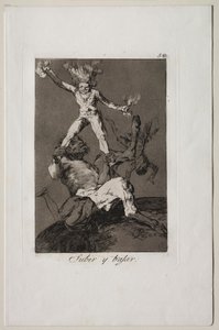 Caprices : Monter et descendre - Francisco de Goya