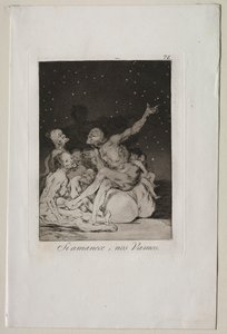 Caprichos : Quand le jour se lèvera, nous partirons - Francisco de Goya