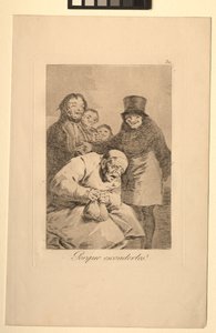 Caprichos: Pourquoi les cacher - Francisco de Goya