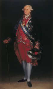 Charles IV en uniforme de colonel des Guardias de Corps, 1800