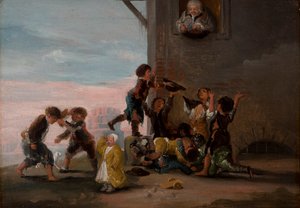 Enfants se battant pour des châtaignes, 1786