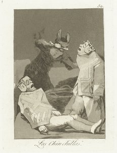 Les Chinchillas - Francisco de Goya