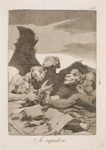 Ils font leur toilette - Francisco de Goya