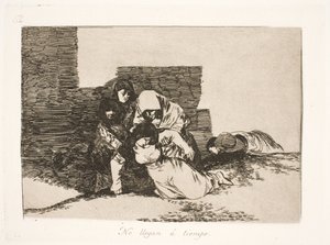 Ils sont arrivés trop tard (52) - Francisco de Goya
