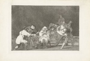 La Loyauté (séries: Les Disparates, Les Proverbes) - Francisco de Goya