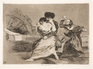 Ils ne veulent pas (9) - Francisco de Goya