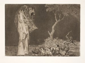 La peur stupide (Ne perdez pas la face à cause de la peur) - Francisco de Goya