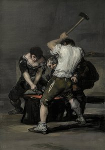 La Forge. Vers 1815-20 - Francisco de Goya