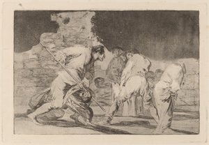 Disparate furioso - Francisco de Goya