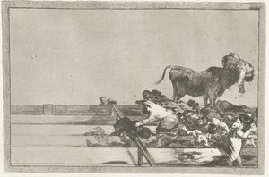 Mort du maire de Torrejon - Francisco de Goya