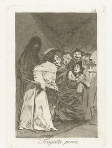Avaler, chien - Francisco de Goya
