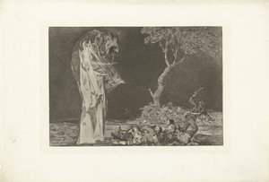 Folie de la peur (Los Disparates) - Francisco de Goya