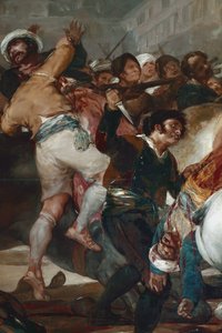 El dos de Mayo (2 mai) ou La charge des Mamelouks (détail)