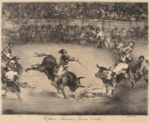 Le célèbre Américain, Mariano Ceballos - Francisco de Goya